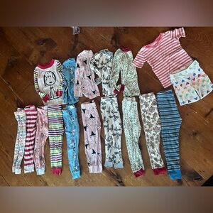 3t organic cotton pajama lot